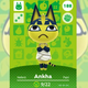 A card depicting the Animal Crossing character Ankha.